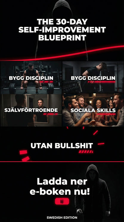 THE 30-DAY SELF-IMPROVEMENT BLUEPRINT (Swedish Edition)